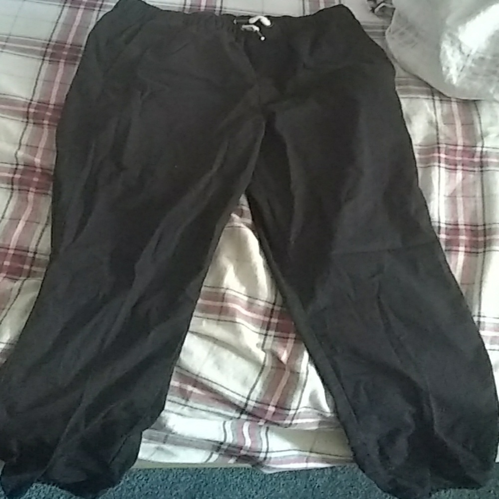 Black joggers